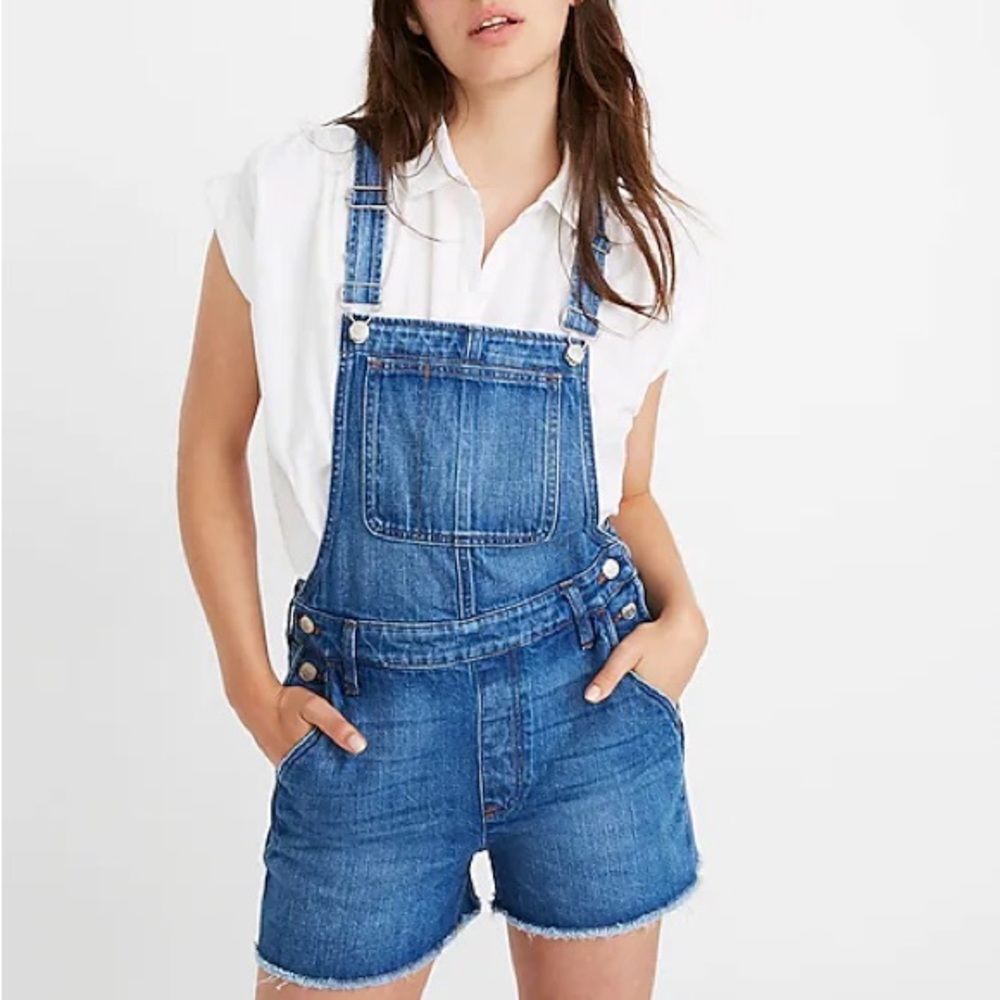 Madewell Adirondack Short Overalls